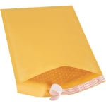 Partners Brand Kraft EZ Open Tear-Tab Bubble Mailers, #4, 9 1/2in x 14 1/2in, Pack Of 100