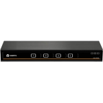 Vertiv Cybex SC800 Secure KVM| 4 Port Universal DP/H Single Display| CAC PP4.0 - Secure Desktop KVM Switches | Secure KVM Switch | Single Head | NIAP Certified | Secure Keyboard