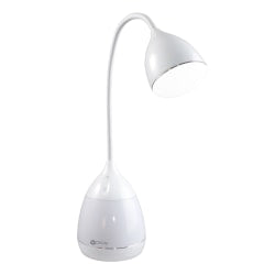 OttLite Mood LED Desk Lamp With Color Changing Base, 19-1/4inH, White