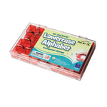 Educational Insights Lowercase Alphabet Stamps, 5/8in, Red, Set Of 2