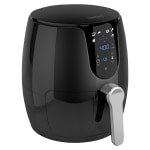 West Bend 3.7-Quart Air Fryer, 10-7/16in x 12-1/2in x 12-7/16in, Black