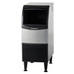 Hoffman Scotsman Air Cooled Undercounter Ice Machine, Nugget Ice, 38inH x 15inW x 24inD, Silver