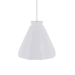 SEI Furniture Millie Metal Pendant Lamp, Matte White