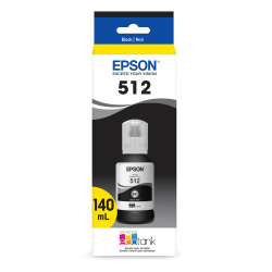 Epson 512 EcoTank Black Ink Bottle, T512020-S