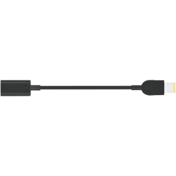 Lenovo USB-C to Slim-tip Cable Adapter - For USB Device - Black