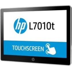 HP L7010t 10.1in LCD Touchscreen Monitor - 16:10 - 30 ms - Projected Capacitive - Multi-touch Screen - 1280 x 800 - WXGA - 16.7 Million Colors - 800:1 - 220 Nit - LED Backlight - Asteroid, Cool Gray, Black