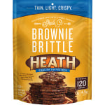 Brownie Brittle, Heath Toffee Crunch, 2.75 Oz, Pack Of 8 Bags