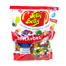 Jelly Belly Jelly Beans 50-Flavor Assortment, 3-Lb Case