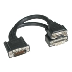 C2G 9in LFH-59 to DVI and VGA Break-out Cable