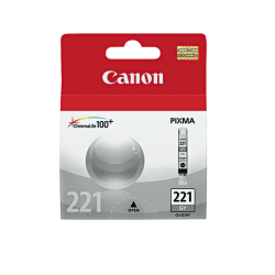 Canon CL-221 Gray Ink Cartridge, 2950B001