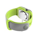 i-Blason Unity Wristband Case - Wrist pack for smart watch - thermoplastic polyurethane (TPU) - green - for Apple Watch (42 mm, 44 mm)