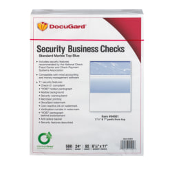 Office Depot Brand Starter Check Refill Pack