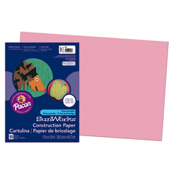 Prang Construction Paper, 10 Assorted Colors, 18in x 24in, 100 Sheets