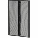 APC by Schneider Electric AR7103 NetShelter SX 20U Split Door Panel - Black - 37.5in Height - 23.6in Width - 1.8in Depth