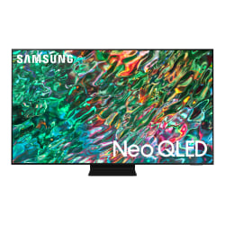 Samsung QN90B QN65QN90BAF 64.5in Smart LED-LCD 4K UHD TV, Titan Black/Sand Black