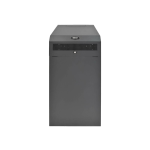 Tripp Lite 16U Wallmount Low Profile Vertical Rack Enclosure Server Cabinet - 19in 16U Wide x 35in Deep Wall Mountable for Server, LAN Switch, Patch Panel, UPS, Battery Pack - Black Powder Coat - Steel