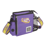 Mobile Dog Gear NCAA Walking Bag, 7-1/2inH x 2inW x 7-1/2inD, LSU Tigers