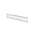 Azar Displays Adhesive-Back Acrylic Nameplates, 1 1/2in x 6in, Clear, Pack Of 10