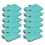 LapGear Compact Lap Desks, Aqua Sky, Pack Of 12 Desks