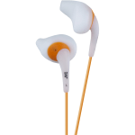 JVC Gumy HA-EN10-W Earphone - Stereo - White - Wired - Earbud - Binaural - In-ear - 3.28 ft Cable