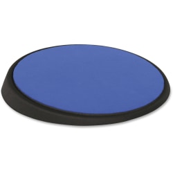 Allsop Wrist Aid Circular Mouse Pad, Blue