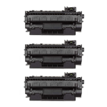 M&A Global Remanufactured Black Toner Cartridge Replacement For HP 80A, CF280A, Pack Of 3, CF280A 3PK CMA