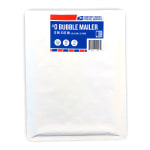 United States Postal Service #0 Bubble Mailers, 6in x 10in, White/Red/Blue, Pack Of 60 Mailers