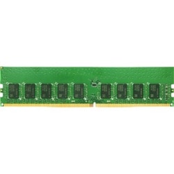 Synology 16GB DDR4 SDRAM Memory Module - For NAS Server - 16 GB - DDR4-2666/PC4-21333 DDR4 SDRAM - 2666 MHz - ECC - Unbuffered - 288-pin - DIMM