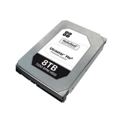 Hitachi Ultrastar He8 - Hard drive - 8 TB - internal - 3.5in - SAS 12Gb/s - 7200 rpm - buffer: 128 MB