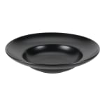 Foundry Mediterranean Pasta Bowls, 24 Oz, 12in, Black, Pack Of 6 Bowls