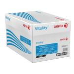 Xerox Vitality 3-Hole Punched Multi-Use Printer & Copy Paper, 10 Reams, White, Letter (8.5in x 11in), 5000 Sheets Per Case, 20 Lb, 92 Brightness, FSC Certified