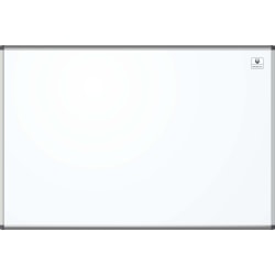 U Brands PINIT Magnetic Dry-Erase Whiteboard, 47in x 70in, Aluminum Frame With Silver Finish