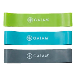 Gaiam Restore Mini Resistance Band Kit, Multicolor