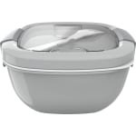 Bentgo Salad Lunch Container, 4in x 7-1/4in, Gray