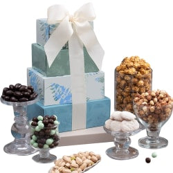 Gourmet Gift Baskets Festive Favorites Gift Tower