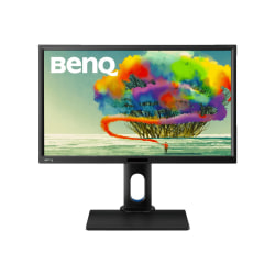 BenQ BL2420PT WQHD LCD Monitor - 16:9 - 23.8in Viewable - LED Backlight - 2560 x 1440 - 16.7 Million Colors - 300 Nit - 5 ms - DVI - HDMI - VGA - DisplayPort