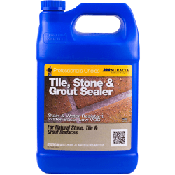 Miracle Sealants Tile, Stone & Grout Sealer, 128 Oz, Case Of 4 Bottles