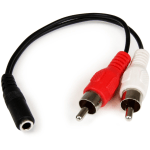 StarTech.com Stereo Audio Cable, 6in