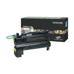 Lexmark X792X1YG Extra-High-Yield Return Program Yellow Toner Cartridge