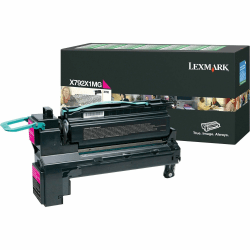 Lexmark X792X1MG Extra-High-Yield Return Program Magenta Toner Cartridge