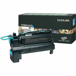 Lexmark C792X1CG Extra-High-Yield Return Program Cyan Toner Cartridge