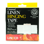 Lineco Gummed Linen Tape, 1in x 360in, White