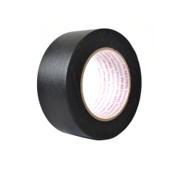 Pro Tapes Paper Masking Tape, 2in x 60 Yd., Black, Pack Of 2