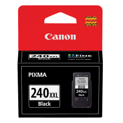 Canon PG-240XXL ChromaLife 100 Extra-High-Yield Black Ink Cartridge, 5204B001