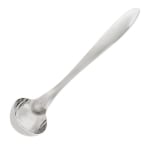 Hoffman Browne Stainless Steel Serving Ladles, 10in, Brushed Steel, Pack Of 48 Ladles