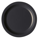 Cambro Camwear Round Dinnerware Plates, 7-1/4in, Black, Pack Of 48 Plates