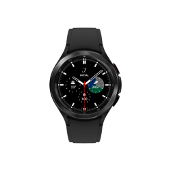 Samsung Galaxy Watch4 Classic, 42mm, Black, Bluetooth - 16 GB - 1.50 GB Standard Memory - 1.2in - Android Wear - Bluetooth - GPS - Near Field Communication - Black - Stainless Steel, Glass Body - Health & Fitness - Water Resistant - IP68 Water Resistant