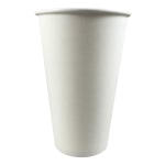 Hotel Emporium Hot/Cold Paper Cups, 16 Oz, White, Pack of 50 Cups