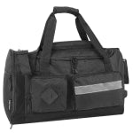 Summit Ridge Polyester Duffel, 12inH x 20inW x 9inD, Black