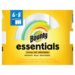 Bounty Select-A-Size 2-Ply Paper Towels, 83 Sheets Per Roll, Pack Of 6 Rolls